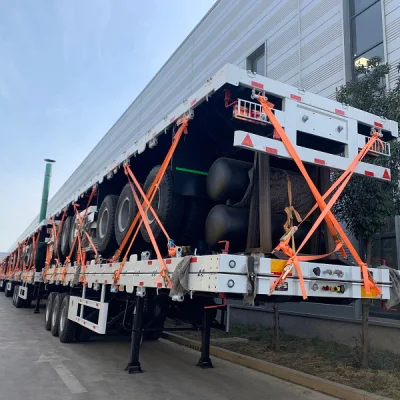 Flatbed semi trailer Flatbed semi trailer